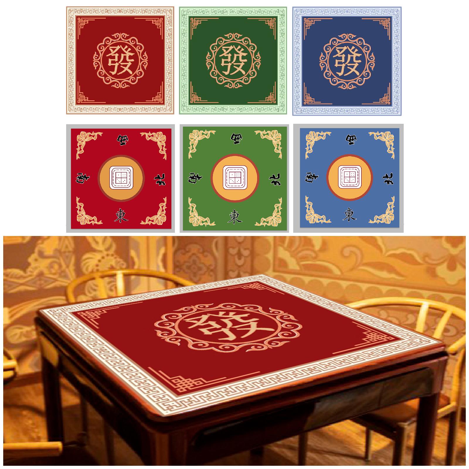Desk Setup Equipment - Mahjongg Mat Mahjong Oyun Masası Örtüsü,