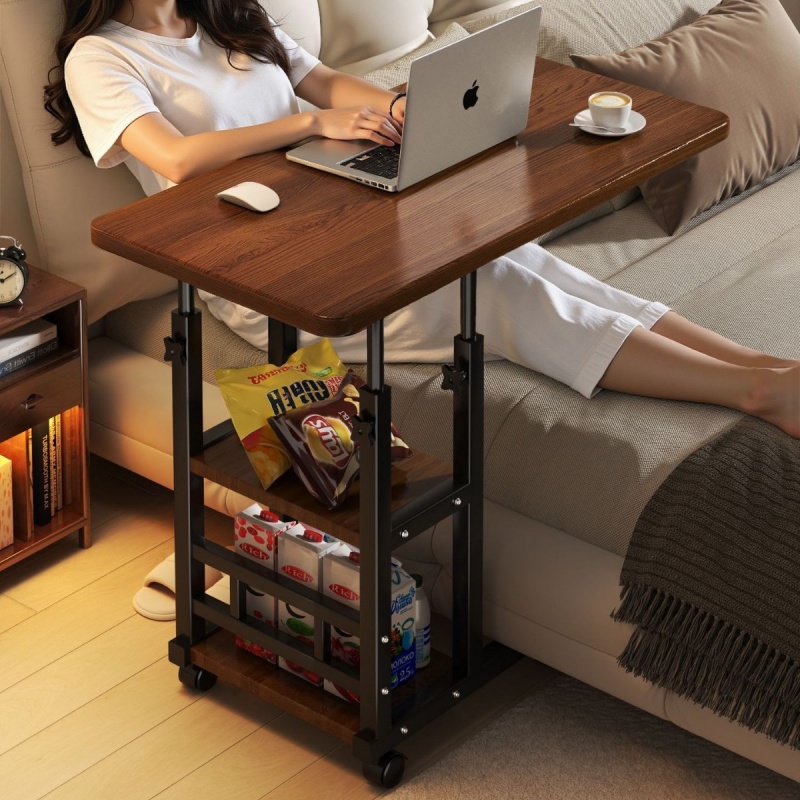 Desk Setup Maker - Hareketli Kaldırılabilir Komodin Başucu Küçük Masa