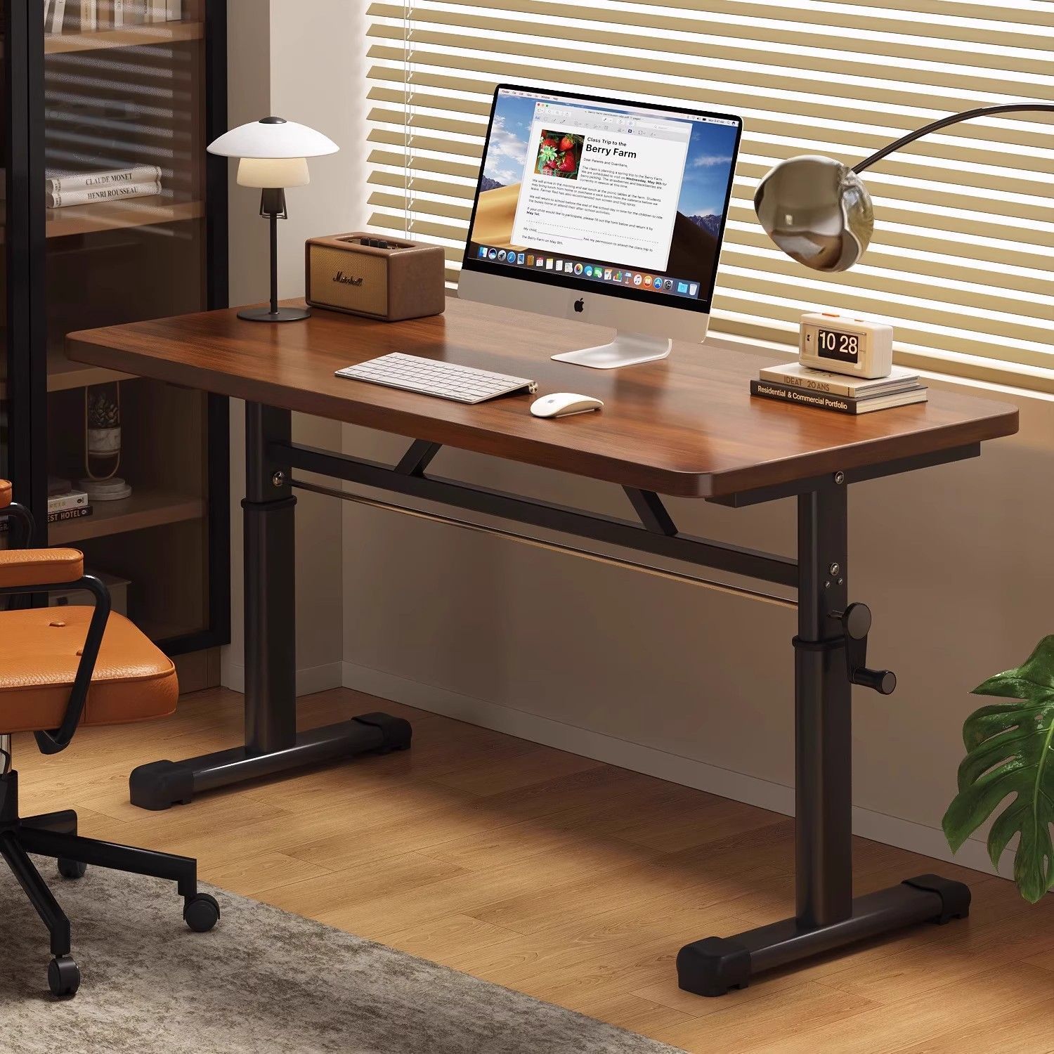Desk Setup Maker - Modern Basit Ayarlanabilir Yükseklikli Bilgisayar Masası