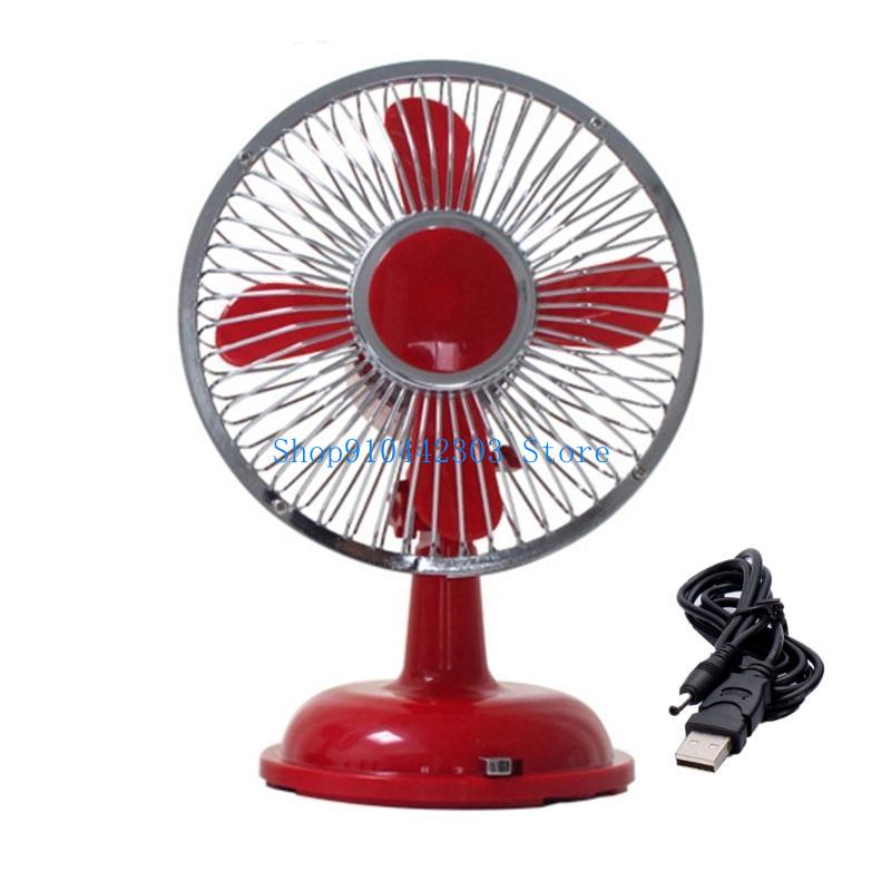 Fan Desk Small Usb - Masa Salınımlı Küçük Fan Retro 2