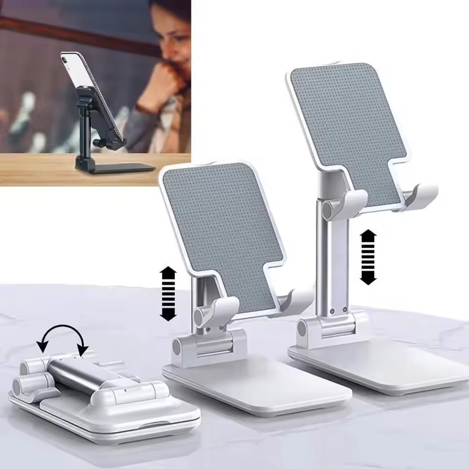 Desk Setup Equipment - Yüksek Kaliteli Masaüstü Tablet Tutucu Katlanabilir