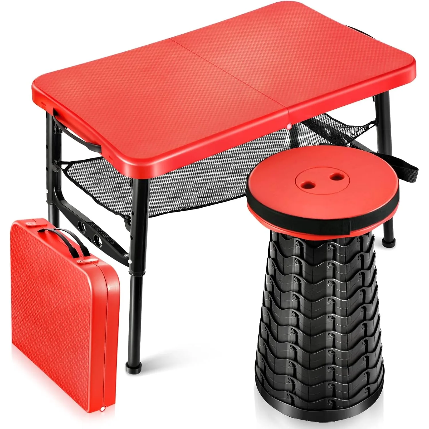 Desk Setup Maker - Geri çekilebilir katlanır masa ve tabure
