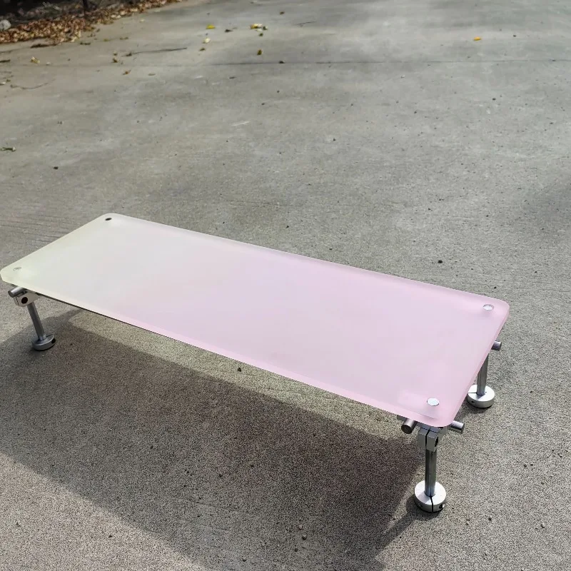 ‌ Estetik Pembe Degrade Akrili - Desk Setup With Laptop And Monitor incelemesi ve fiyatı