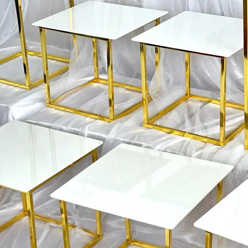 12-20 Parça Lüks Altın Çerçeve - Desk Setup Riser incelemesi ve fiyatı