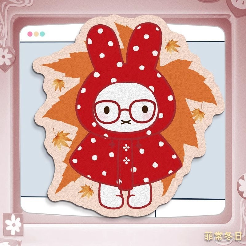 Anime Miffy Deri Mouse Pad, Bi - Desk Setup For Laptop incelemesi ve fiyatı