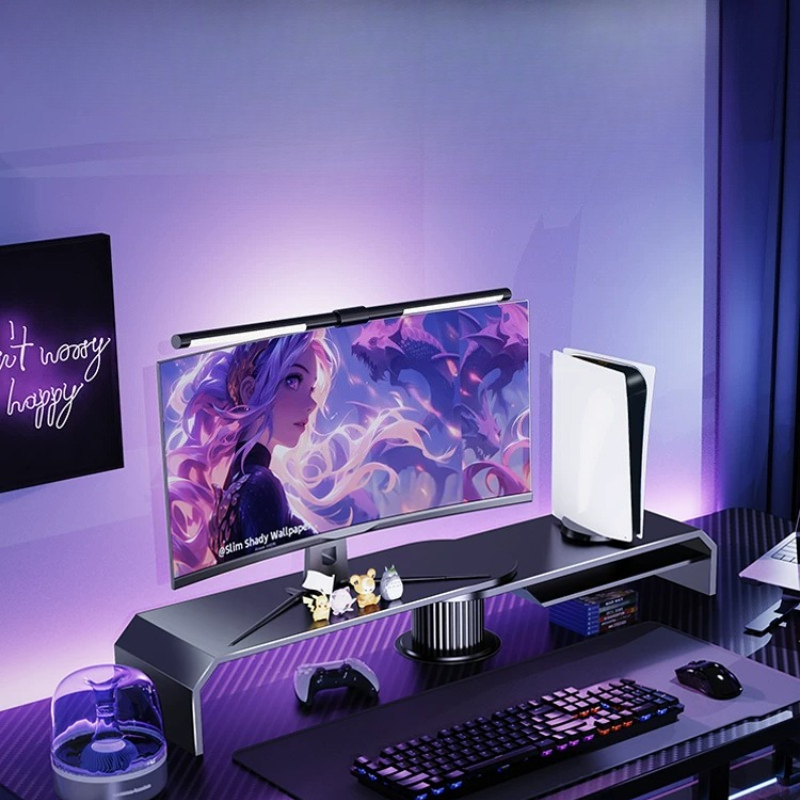 Oyun Çift Monitör Standı Ofis  - Desk Setup With Laptop And Monitor incelemesi ve fiyatı