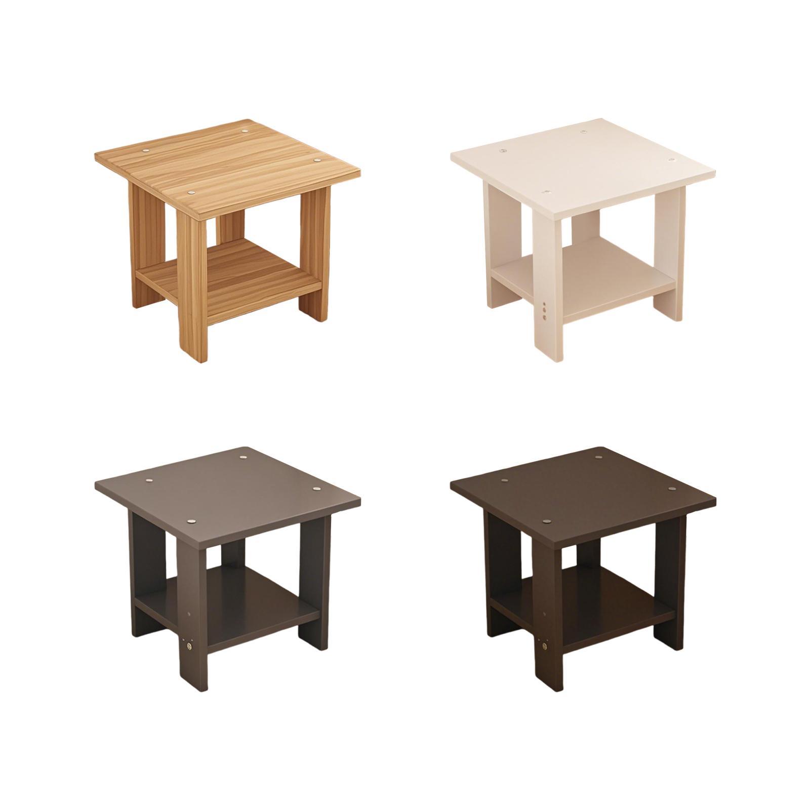 Ahşap Çift Katmanlı Yan Sehpa  - Desk Setup Maker incelemesi ve fiyatı