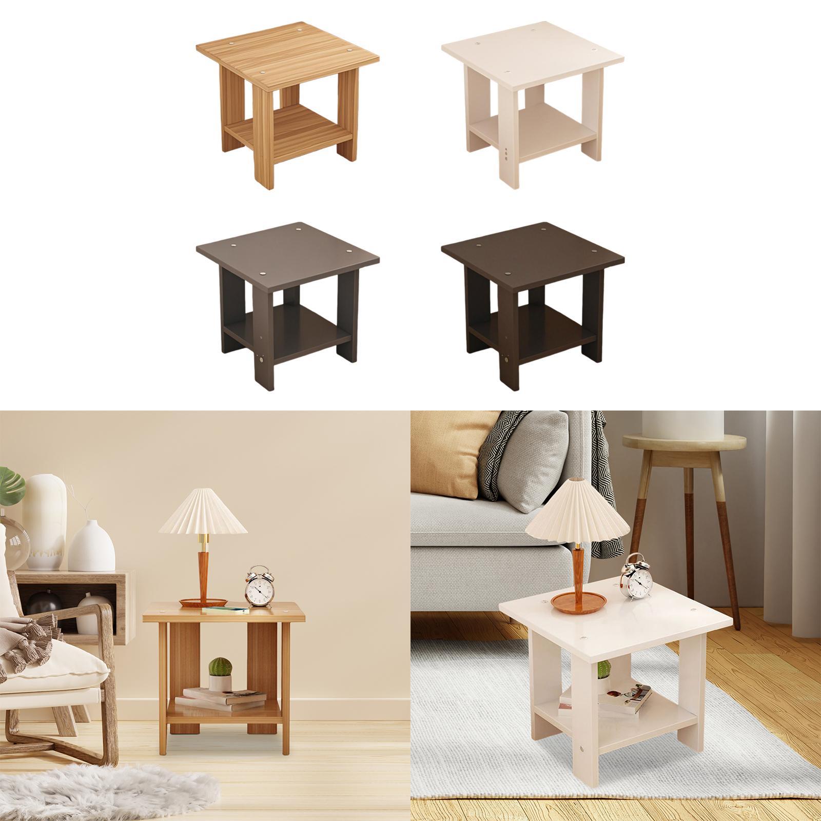 Ahşap Çift Katmanlı Yan Sehpa  - Desk Setup Maker incelemesi ve fiyatı