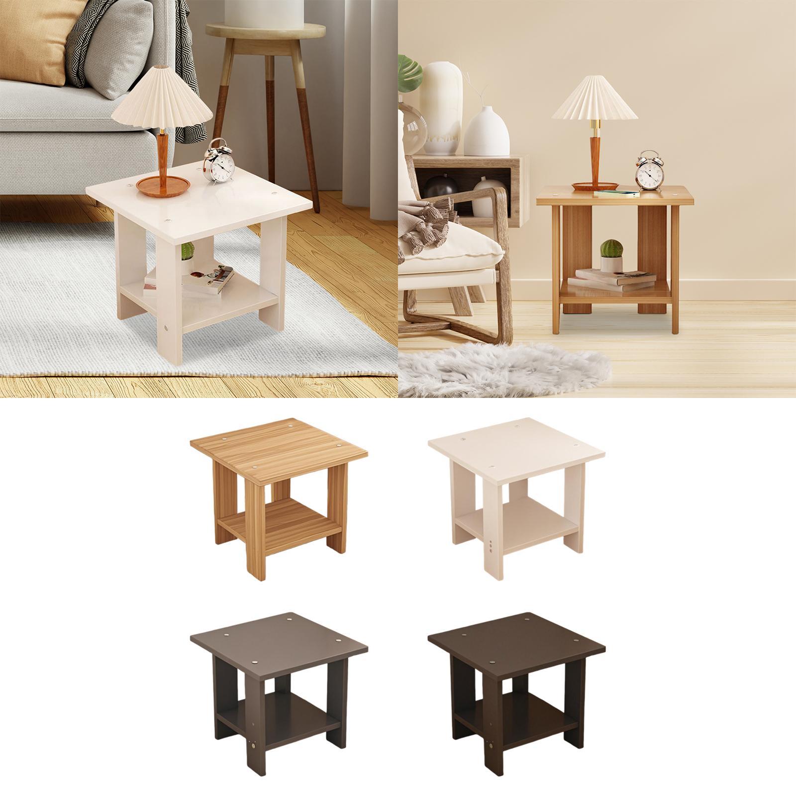 Ahşap Çift Katmanlı Yan Sehpa  - Desk Setup Maker incelemesi ve fiyatı