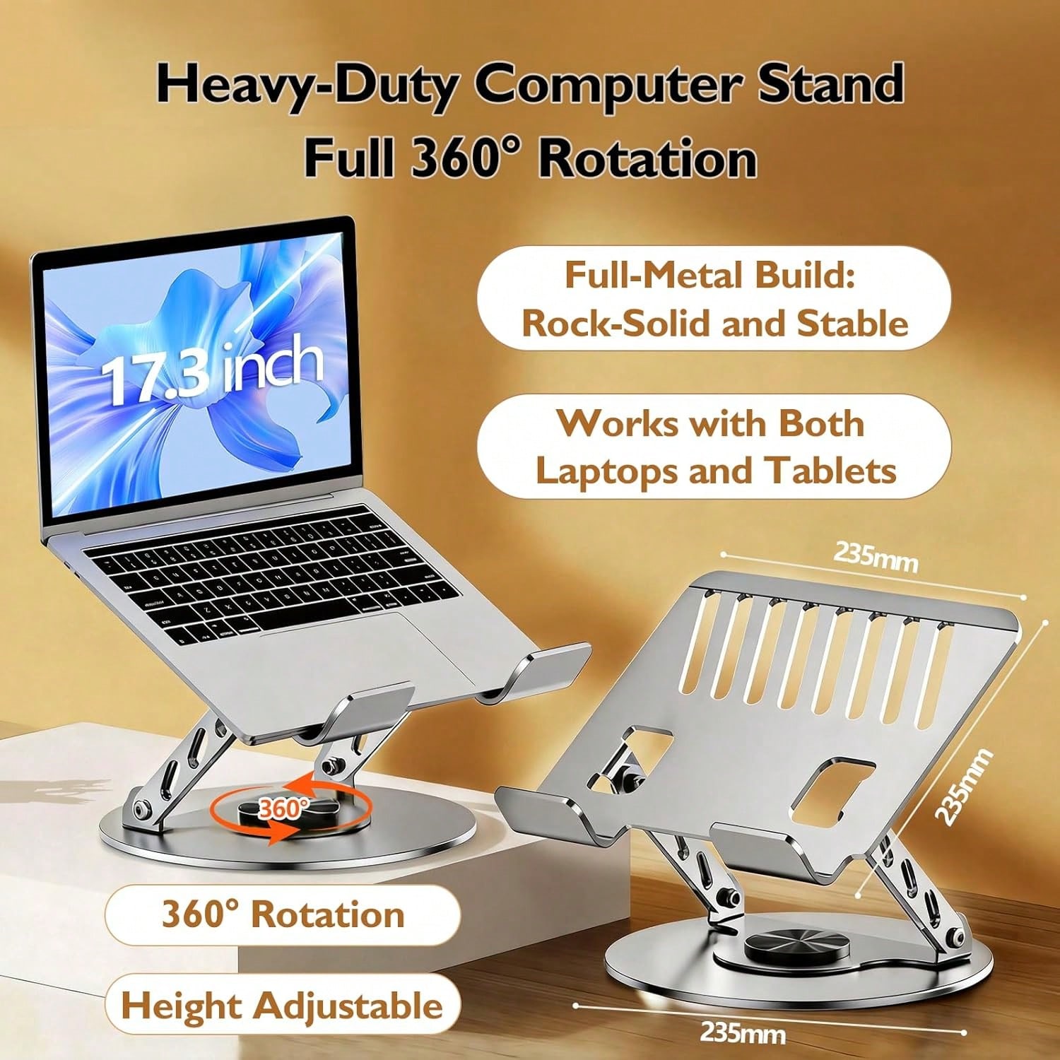 360 Derece Dönen Dizüstü Bilgi - Desk Setup Riser incelemesi ve fiyatı