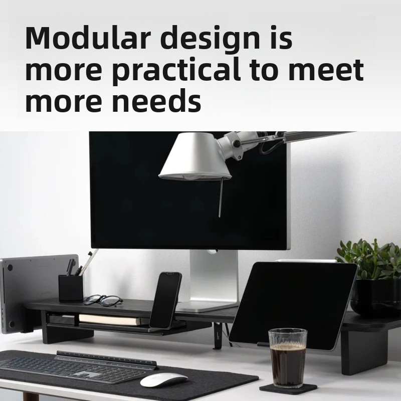 Masif Ahşap Monitör Yükseltici - Desk Setup Riser incelemesi ve fiyatı