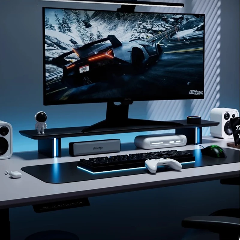 RGB Monitör Standı Ergonomik B - Desk Setup With Laptop And Monitor incelemesi ve fiyatı