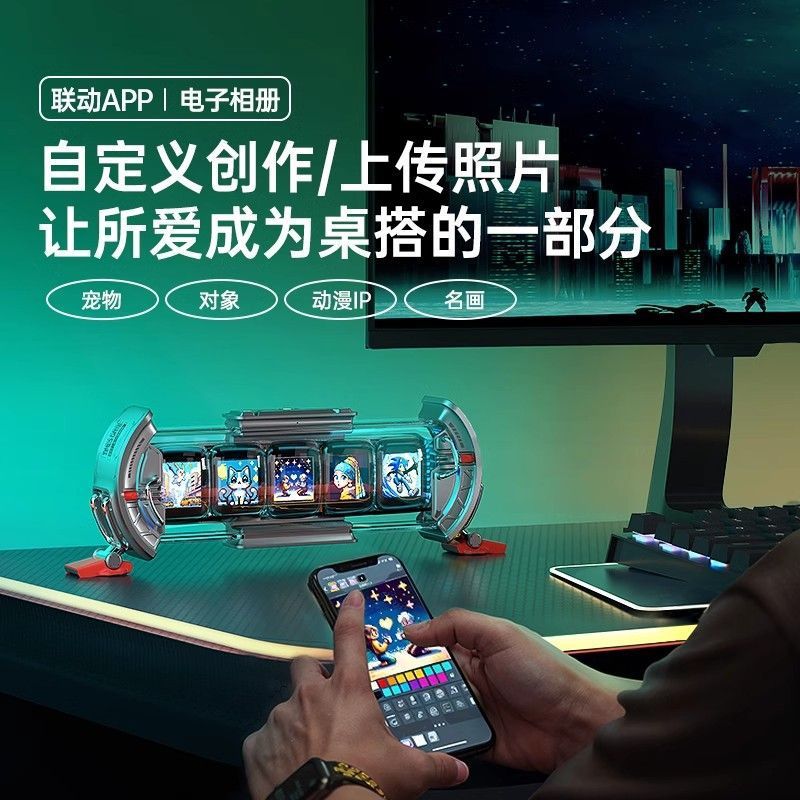 Divoom Time Gate Akıllı Nixie  - Desk Setup Japan incelemesi ve fiyatı