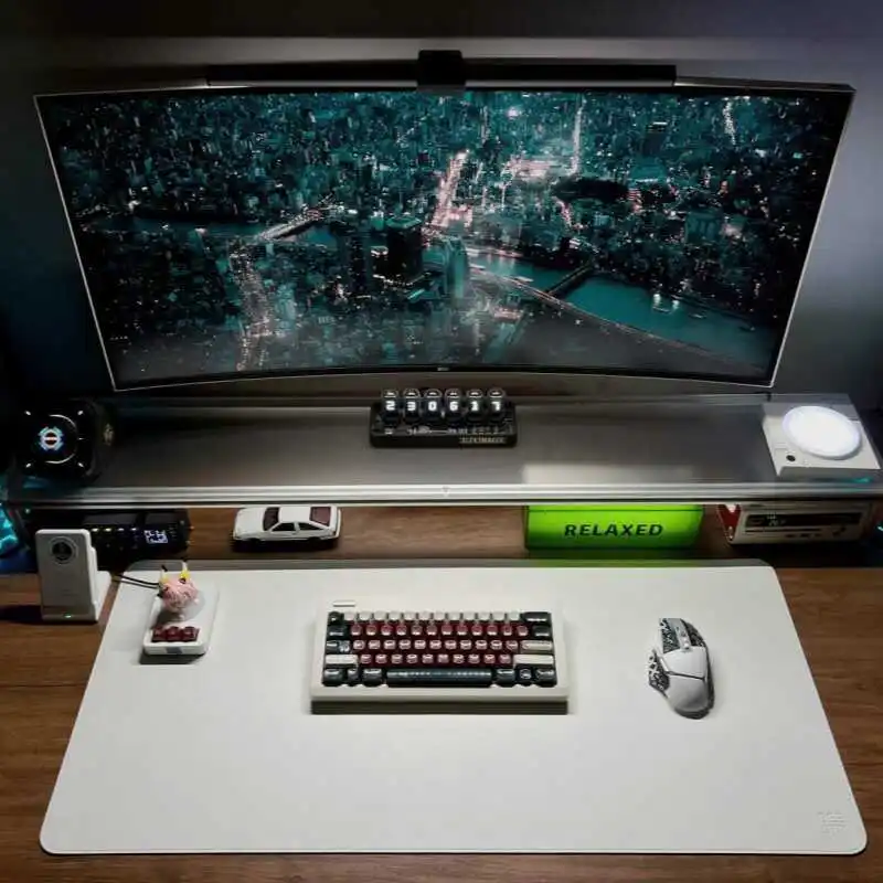 Alüminyum Monitör Standı Akril - Desk Setup With Laptop And Monitor incelemesi ve fiyatı