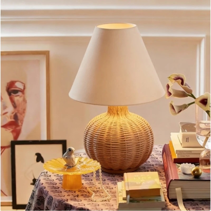 Wabi-sabi Vintage Rattan Masa  - Desk Setup Japan incelemesi ve fiyatı