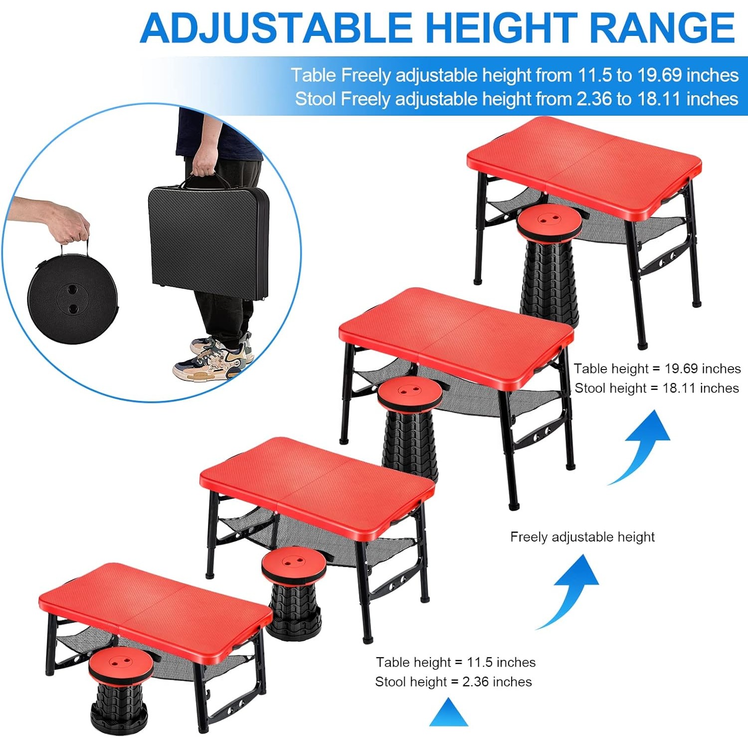 Geri çekilebilir katlanır masa - Desk Setup Maker incelemesi ve fiyatı